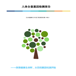 人體全套基因檢測項目